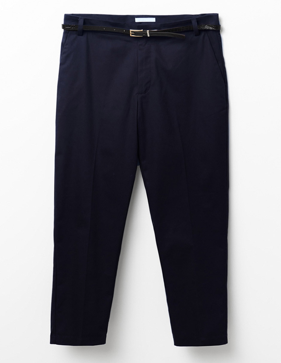 Pantalón de vestir recto para mujer 2