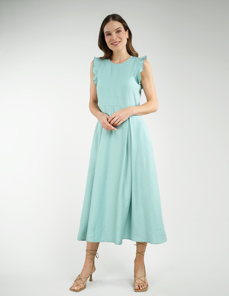 Vestido midi casual para mujer 1