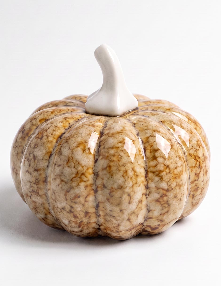 Figura de calabaza de cerámica 3
