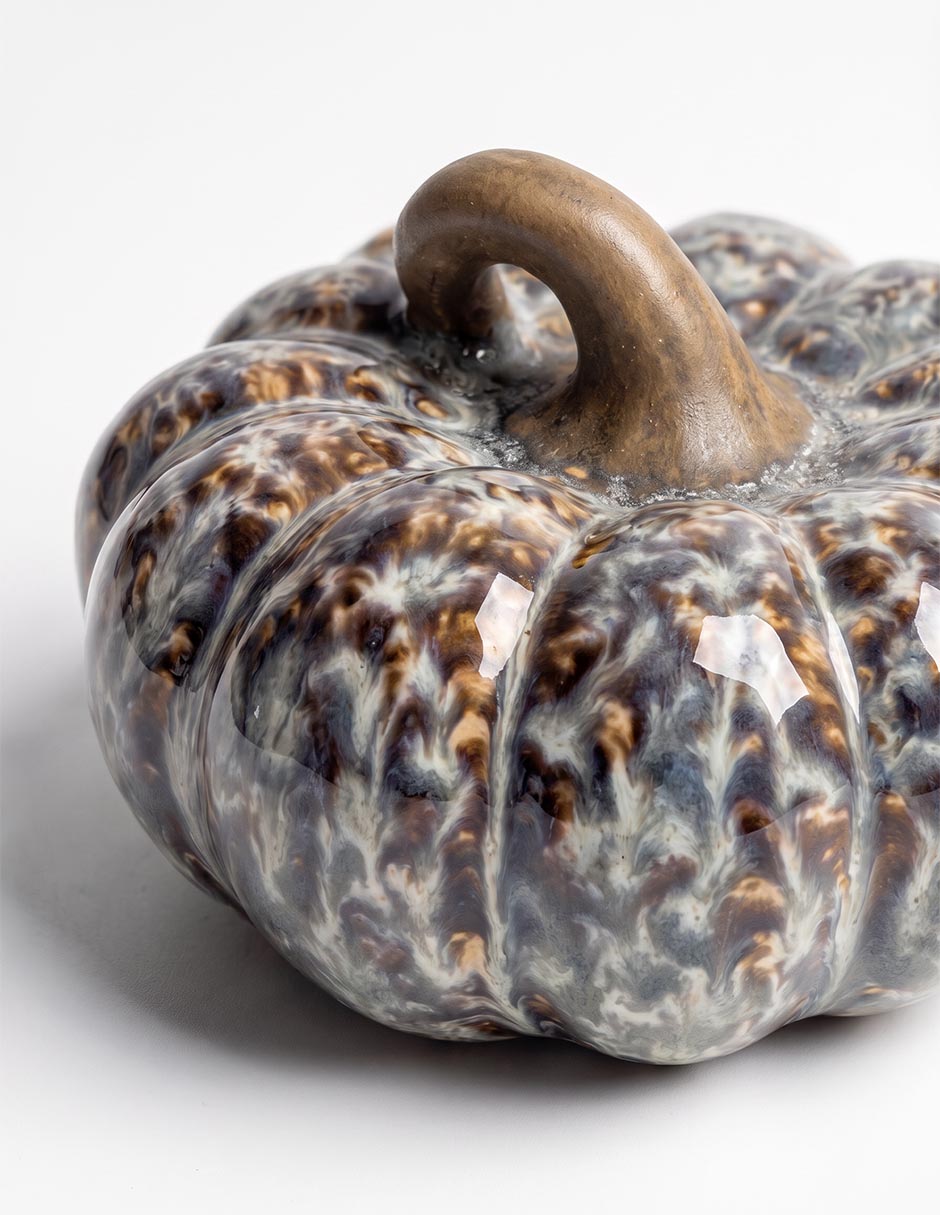 Figura de calabaza n narrative de ceramica
