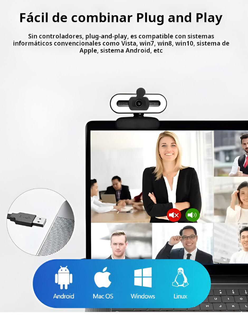 Webcam de 2560 px x 1440 px Xtellar XTLLAR7311