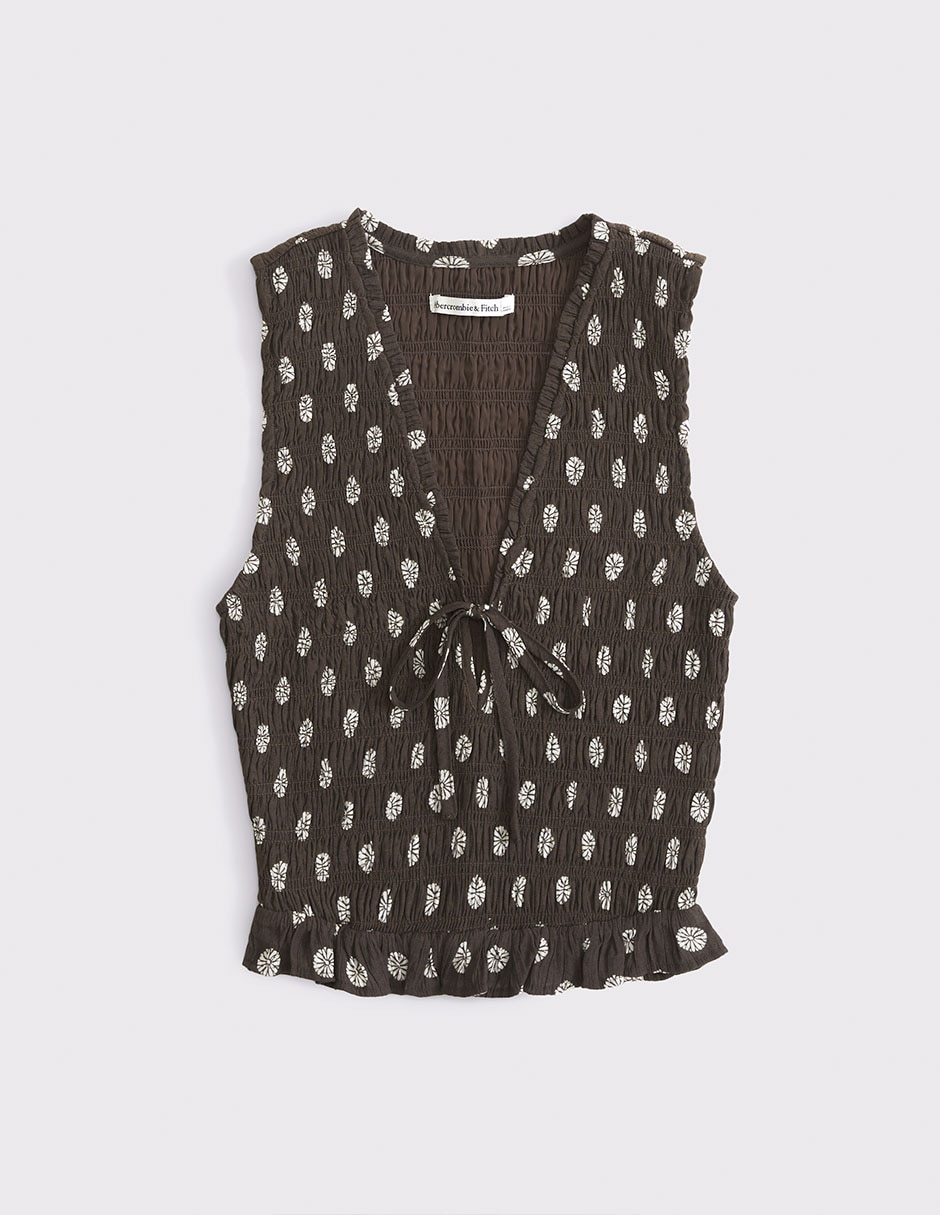 Top Abercrombie & cuello V