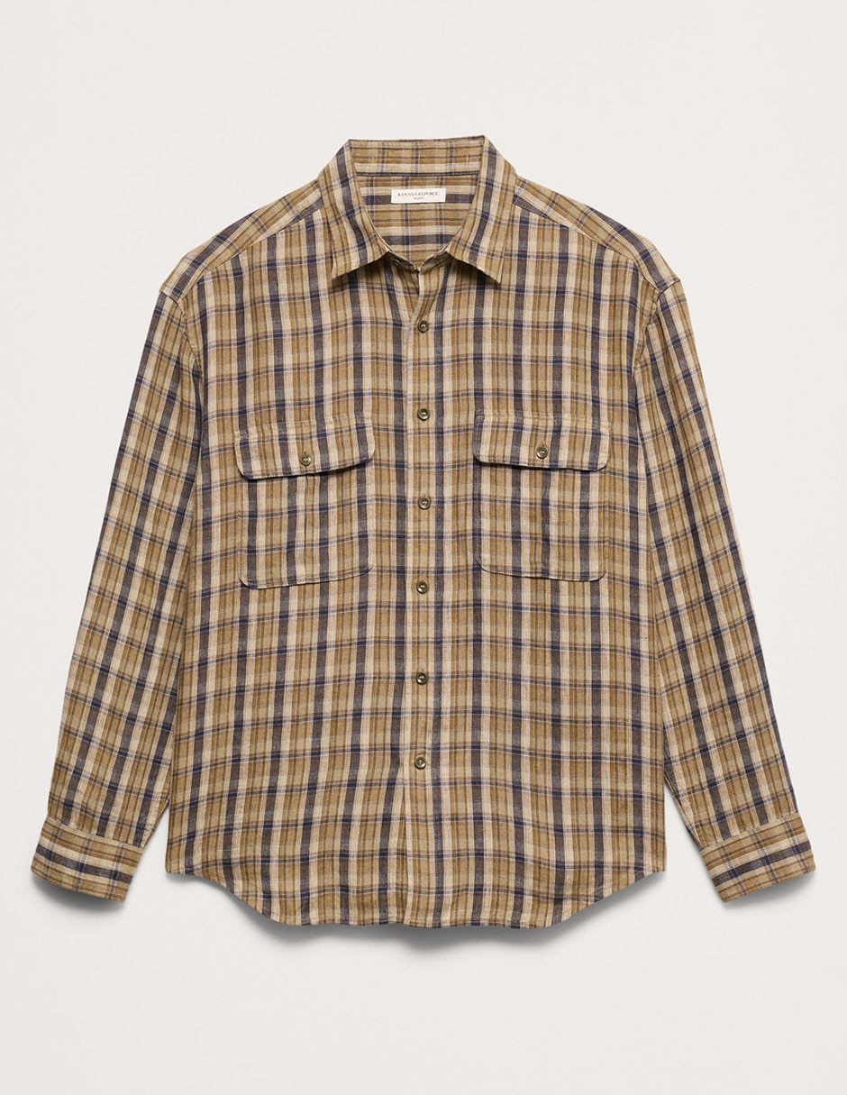 Camisa Regular Fit Para Hombre