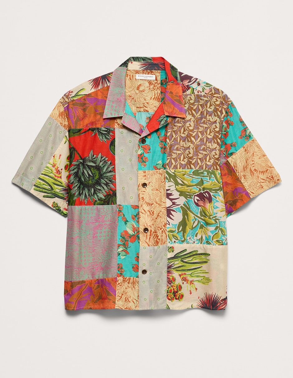 Camisa manga al codo para hombre 4