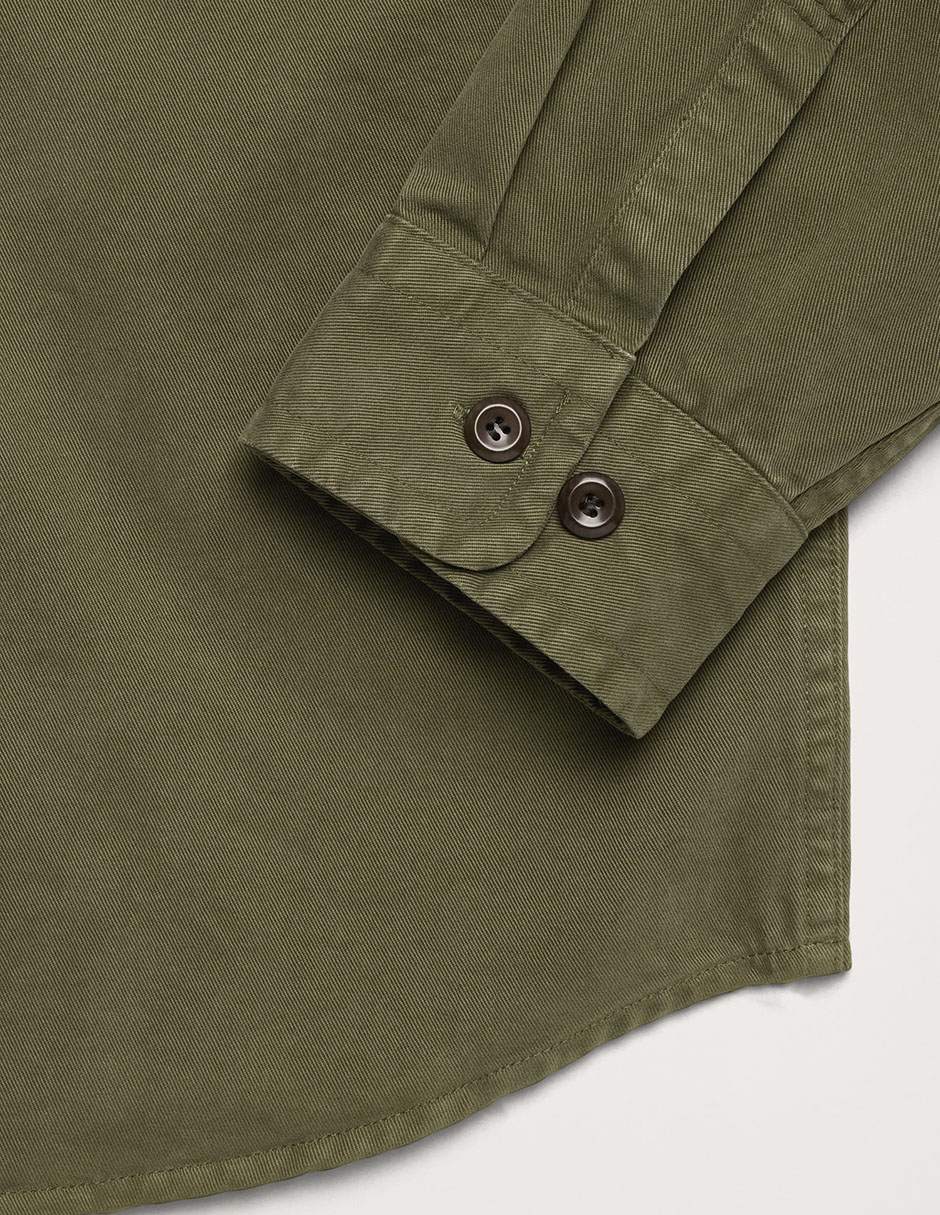 Chamarra casual con bolsillos para hombre 6