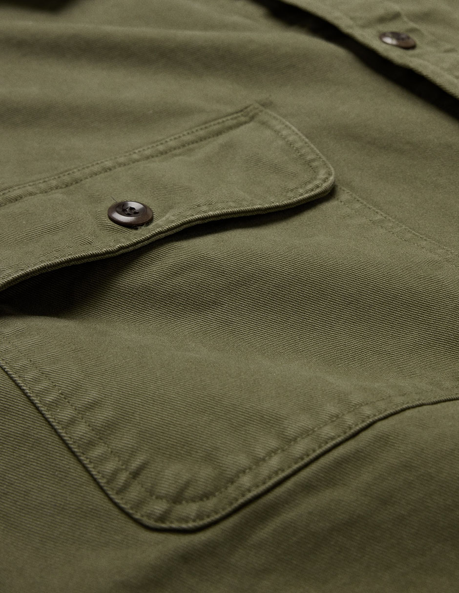 Chamarra casual con bolsillos para hombre