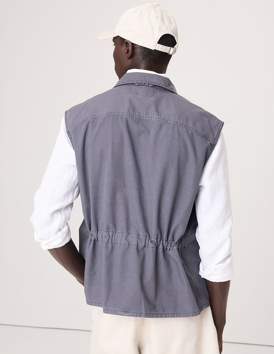 Chaleco con bolsillos para hombre 2