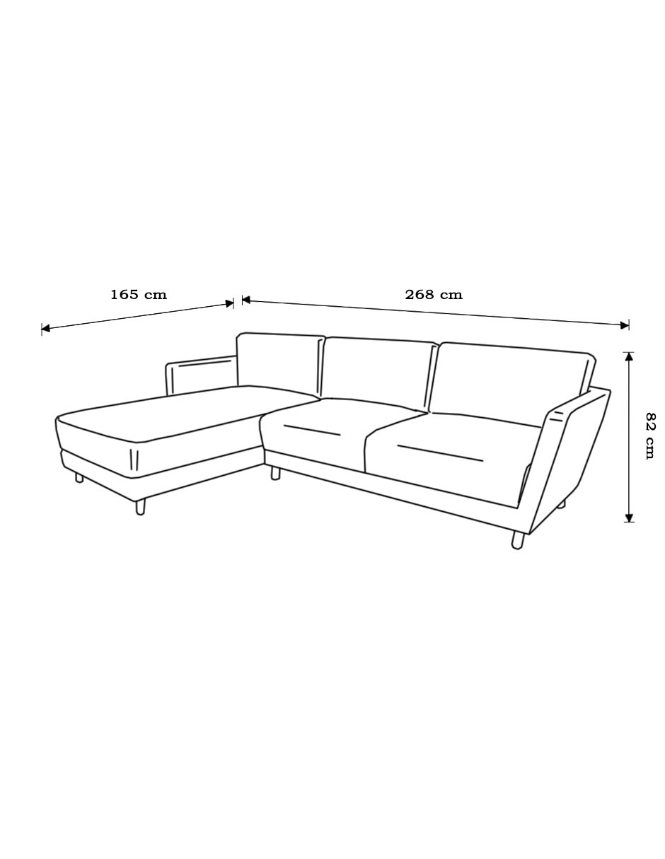 Sala modular izquierda Rocco 5