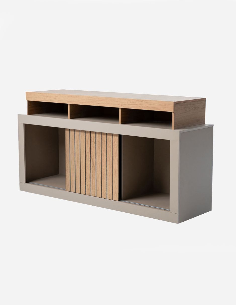 Mueble de tv armable vitoria de madera Mueble de tv armable vitoria de madera