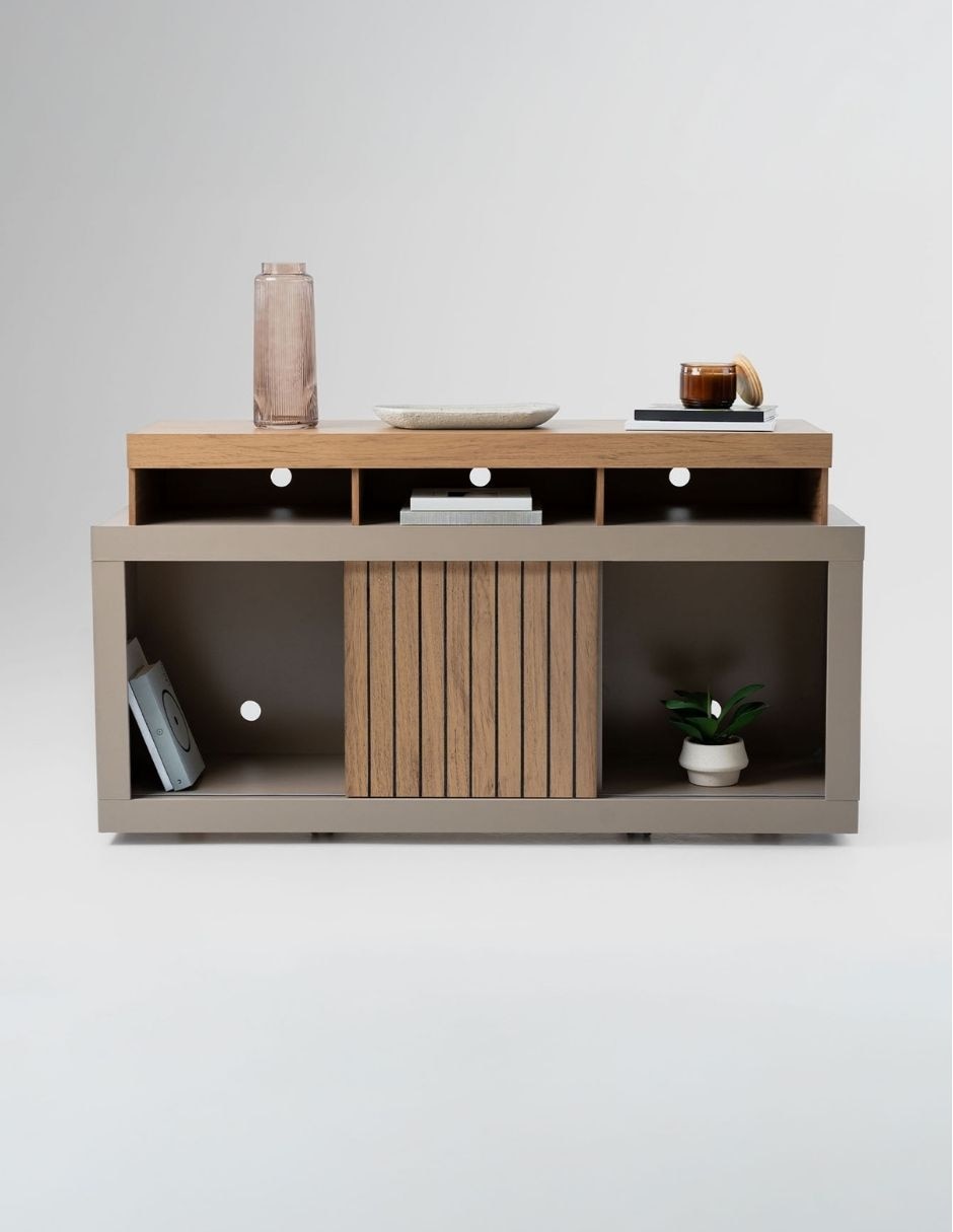 Mueble de tv armable vitoria de madera