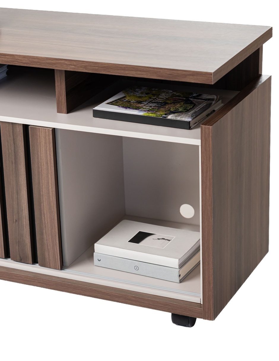 Mueble de tv armable belo de madera 4