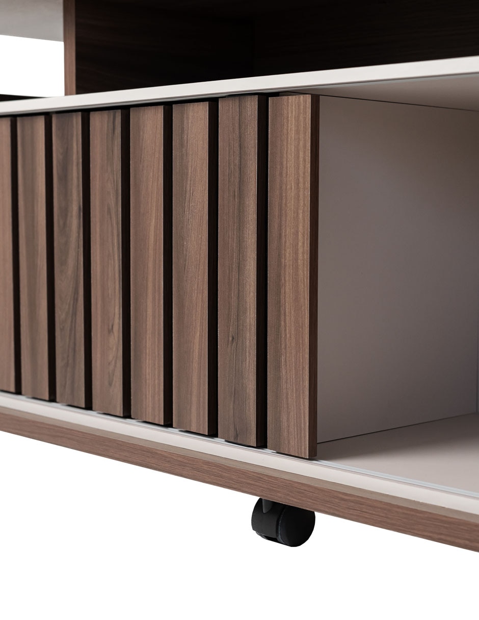 Mueble de tv armable belo de madera 3