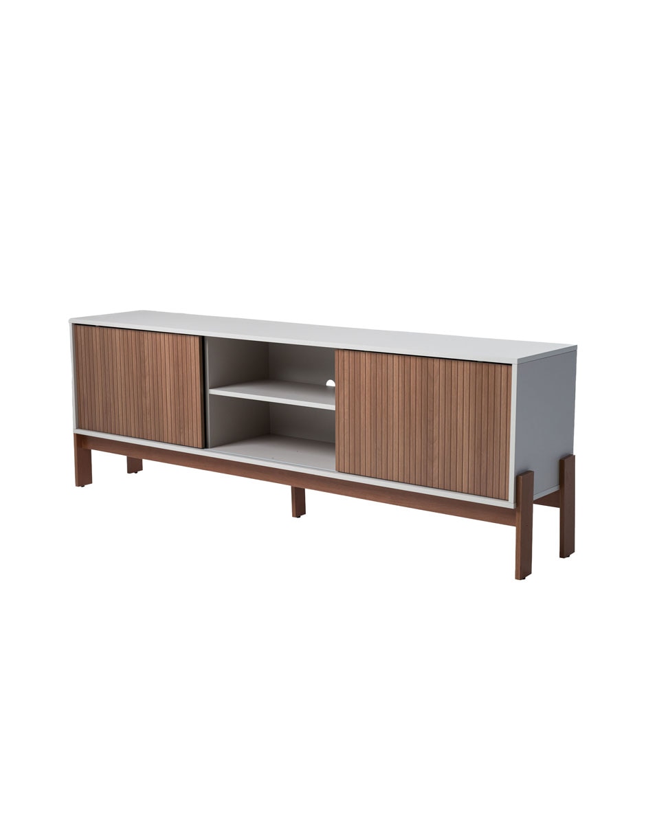 Mueble de tv armable pessoa de madera 5