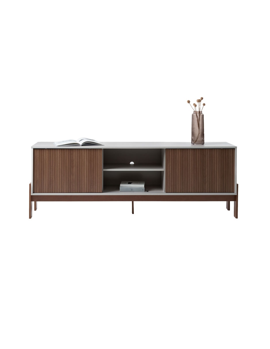 Mueble de tv armable pessoa de madera 2