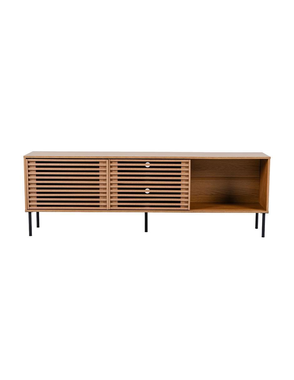 Mueble de tv armable marilia de madera 7
