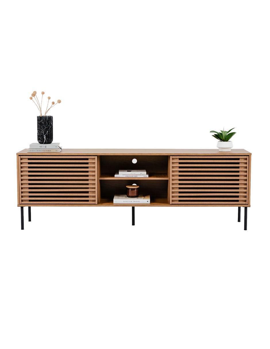 Mueble de tv armable marilia de madera 3