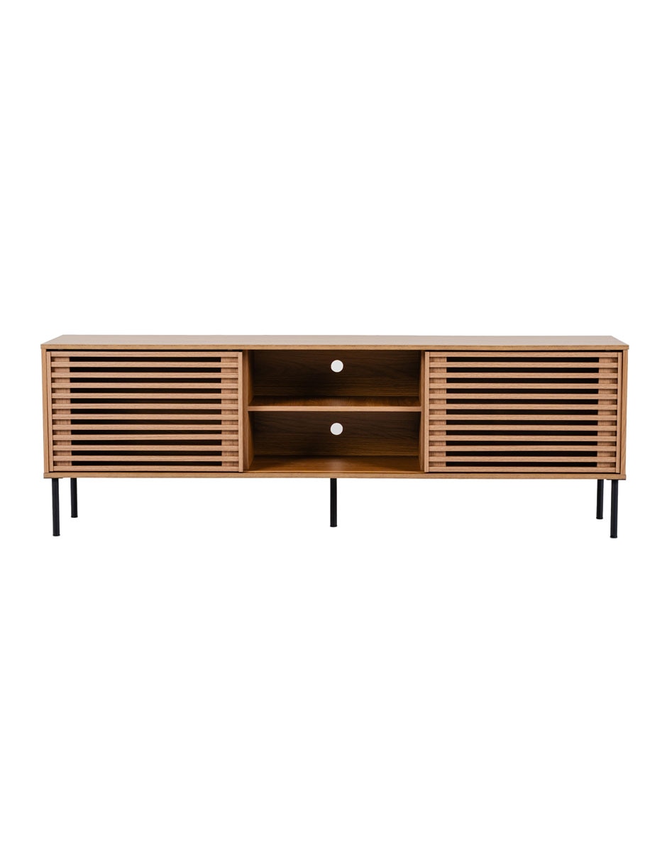 Mueble de tv armable marilia de madera 10