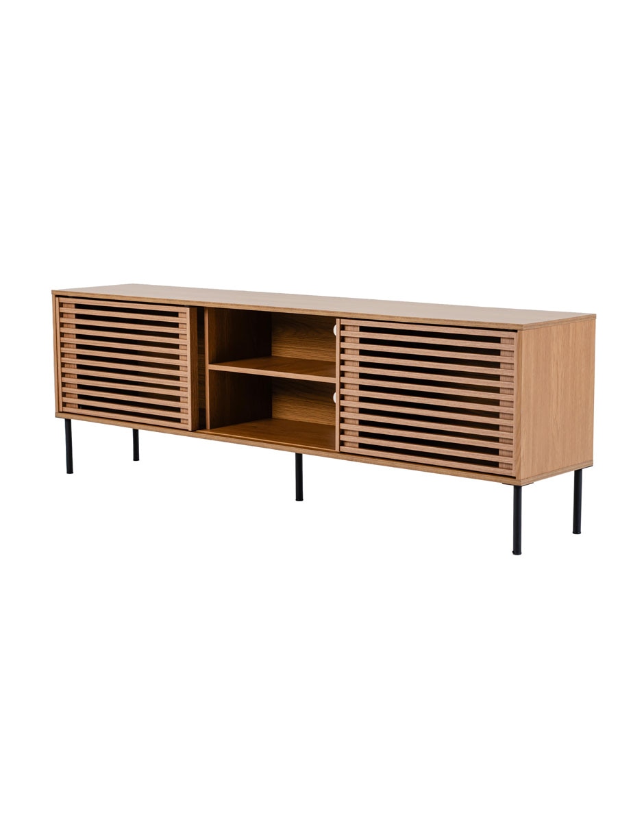 Mueble de tv armable marilia de madera 6