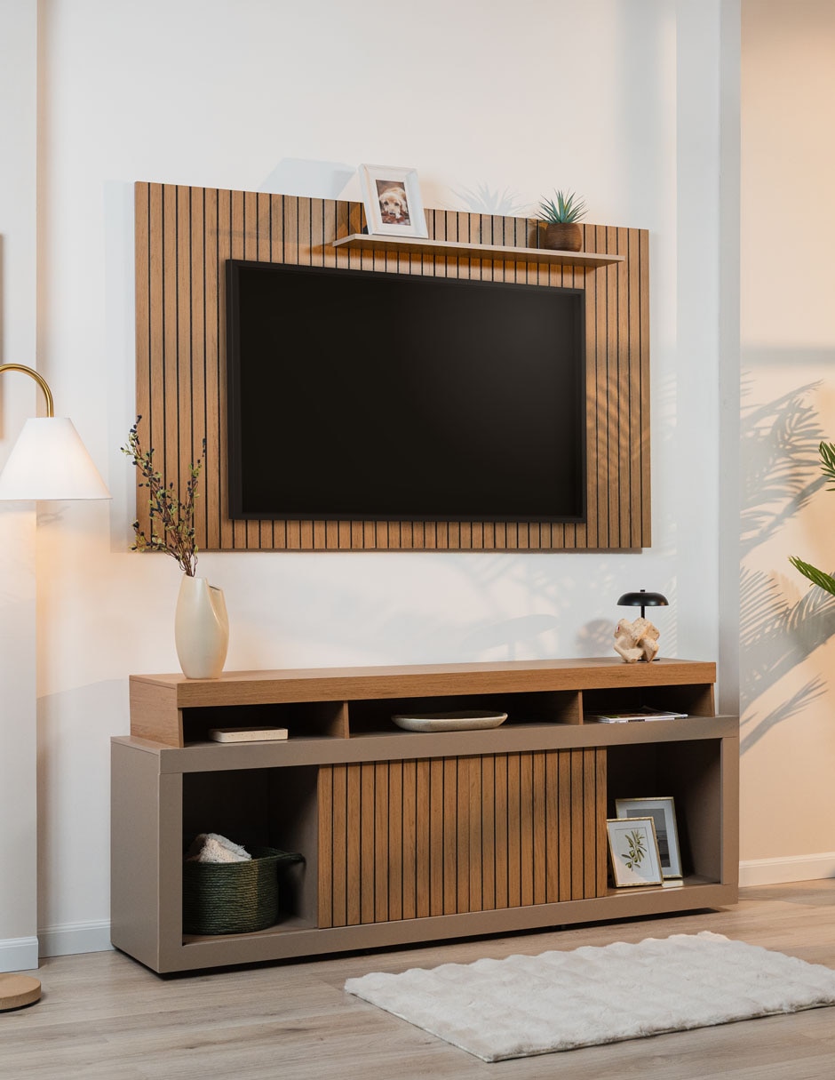 Mueble para tv armable teresina de madera