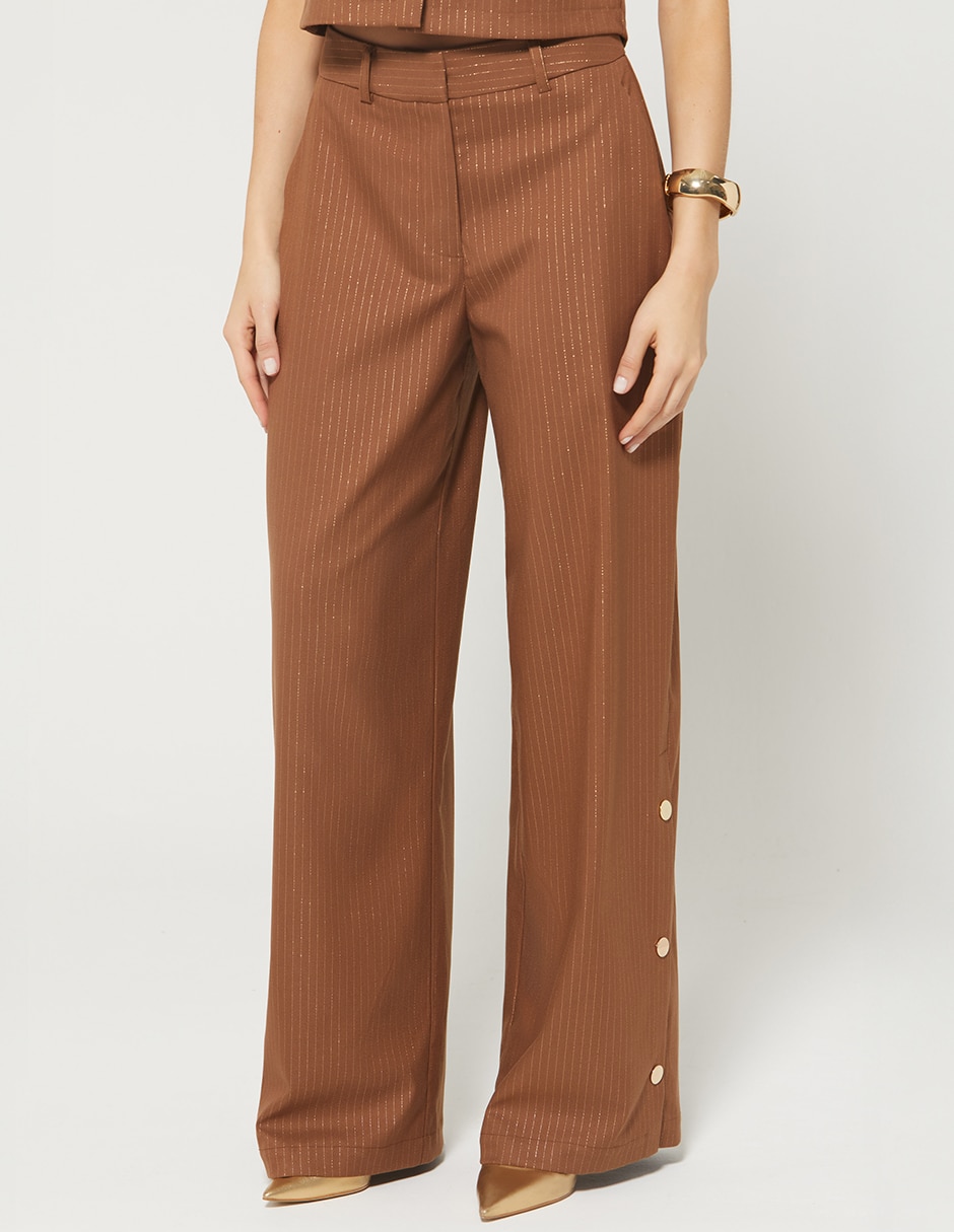Pantalón relaxed palazzo para mujer Pantalón relaxed palazzo para mujer
