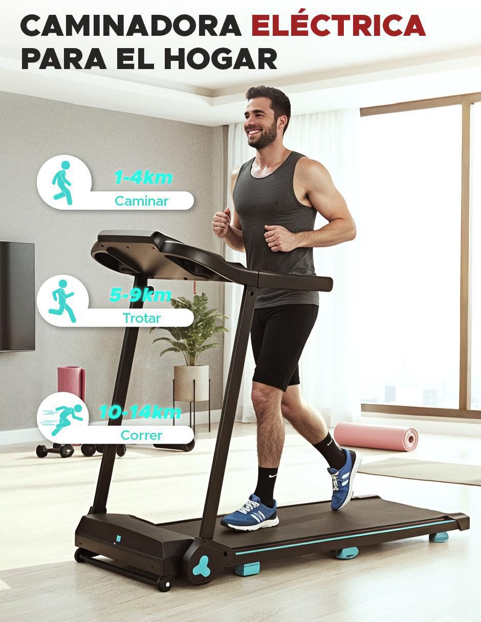 Caminadora profesional Calypso plegable 4