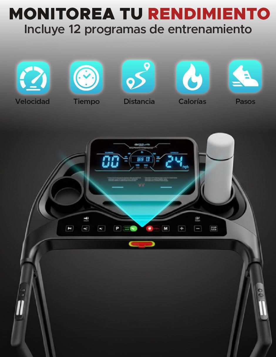 Caminadora profesional Calypso plegable