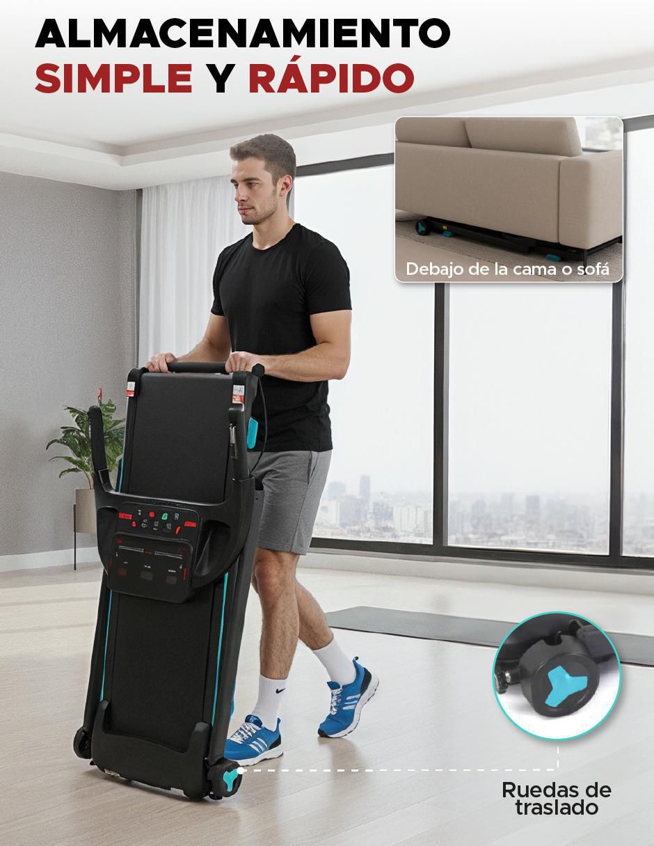 Caminadora profesional Calypso plegable 6