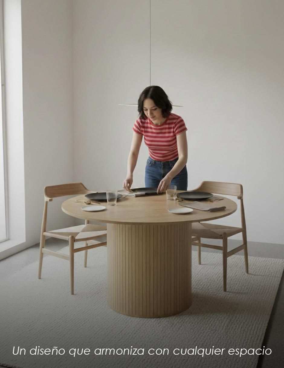 Mesa de comedor armable rom 5