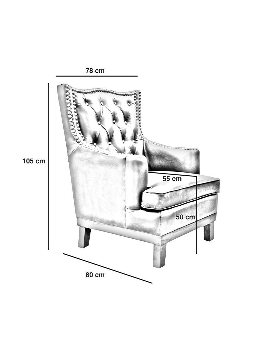 Sillón York de piel 7