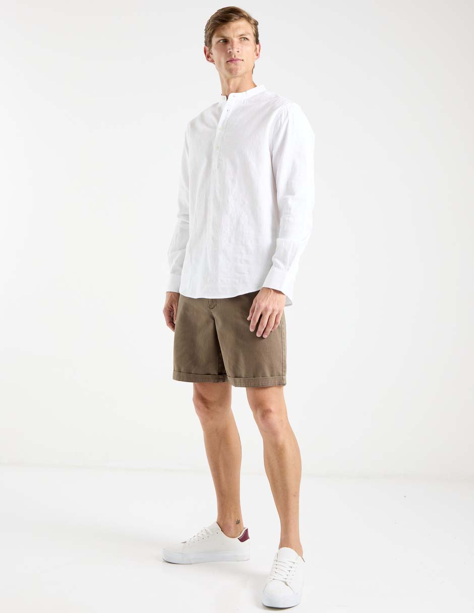 Bermuda de algodón para hombre 5