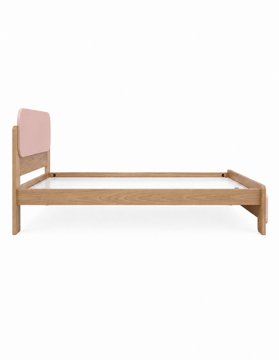 Cama rex re de madera 5