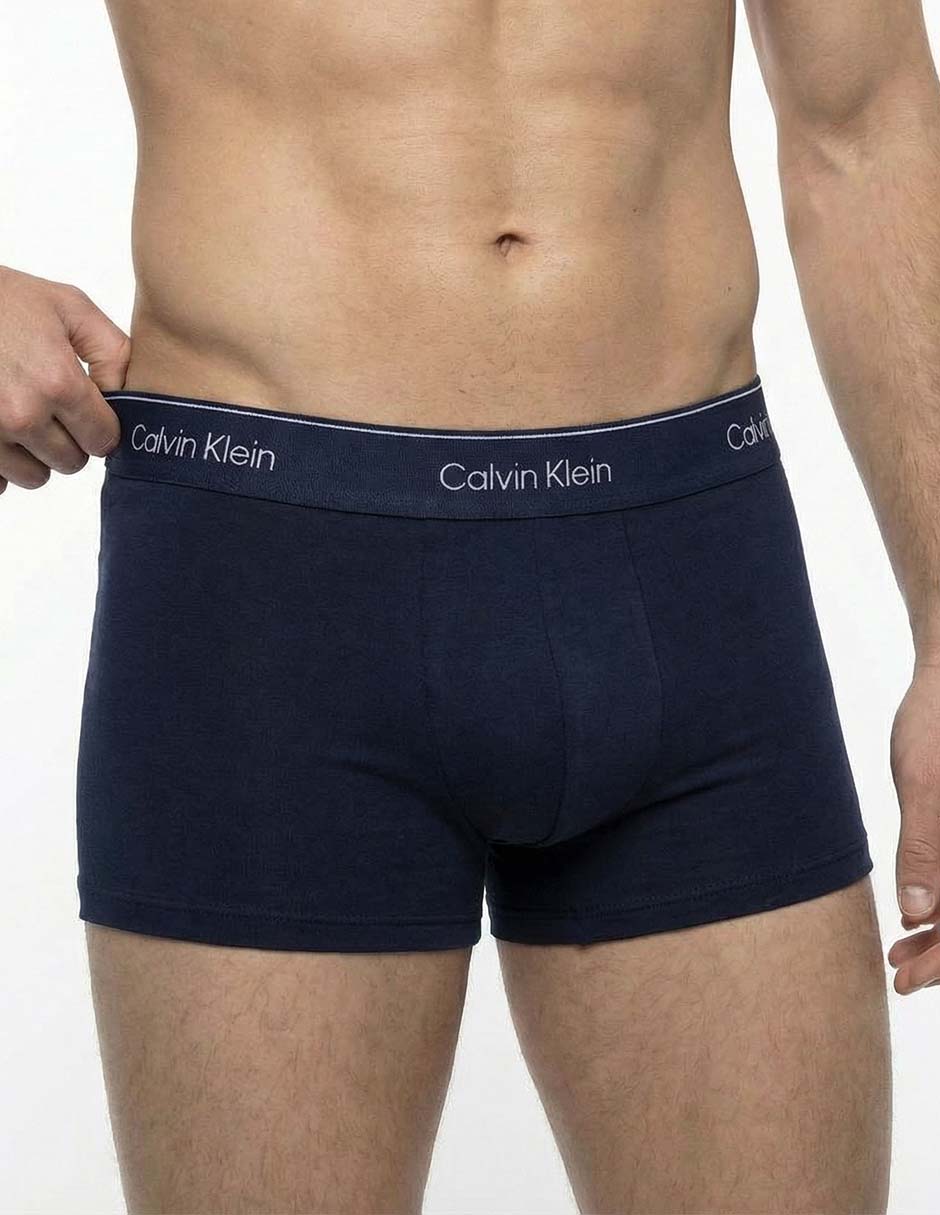 Bóxer brief calvin klein de algodón para hombre 3 piezas