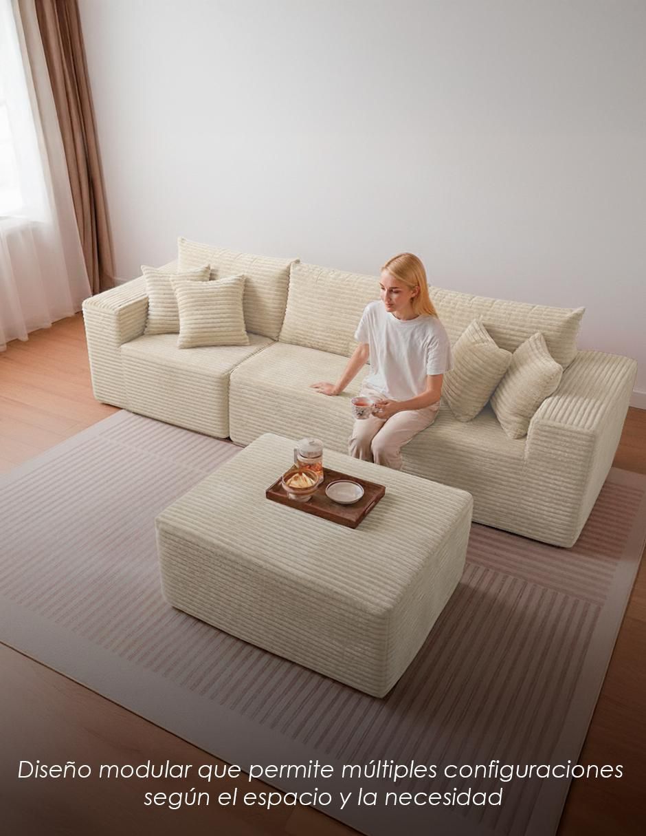 Sala modular Catania de chenille 7