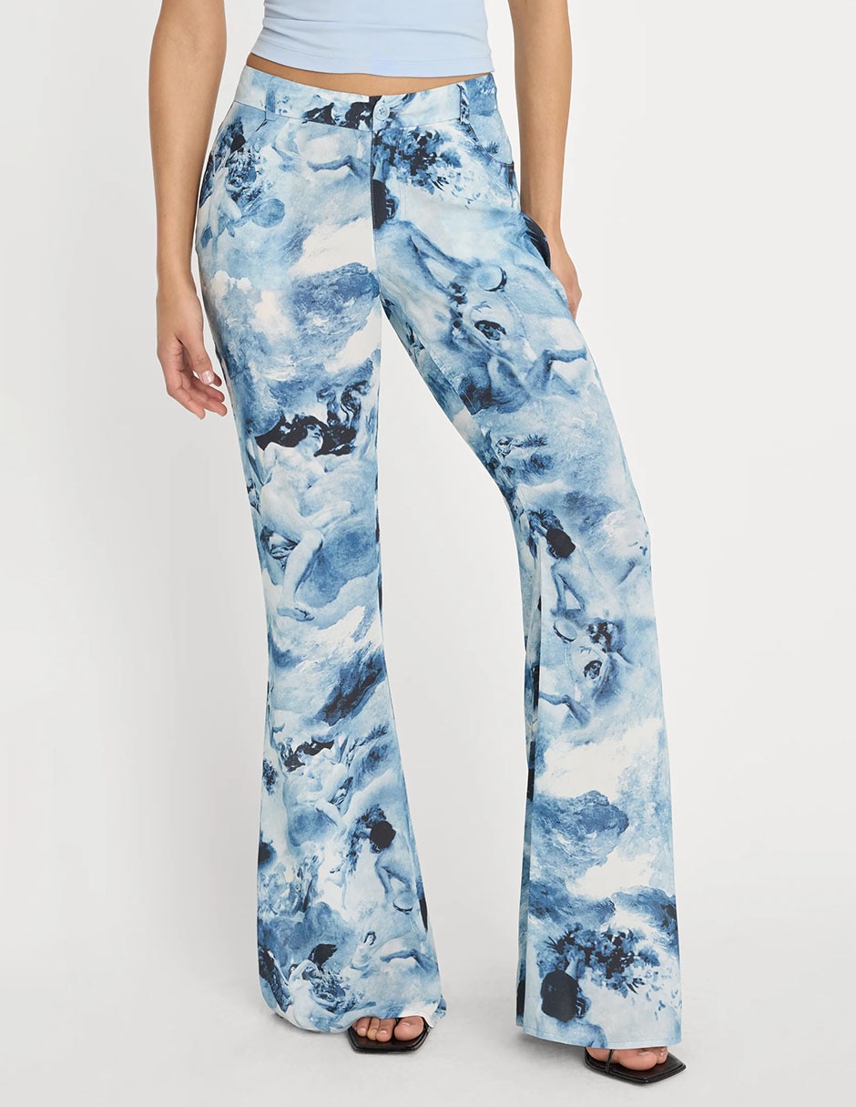 Pantalón acampanado para mujer Pantalón acampanado para mujer