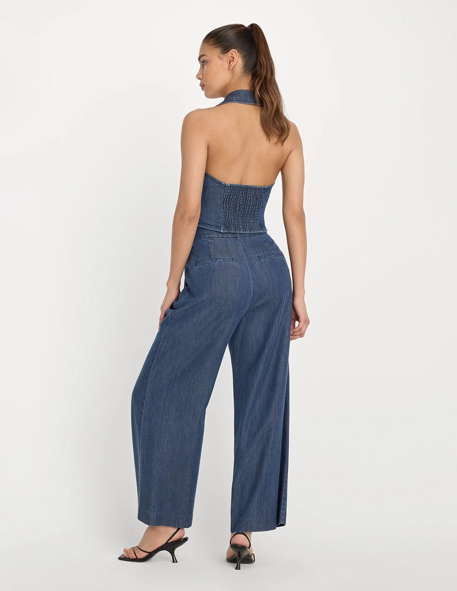 Pantalón coulotte straight para mujer 3