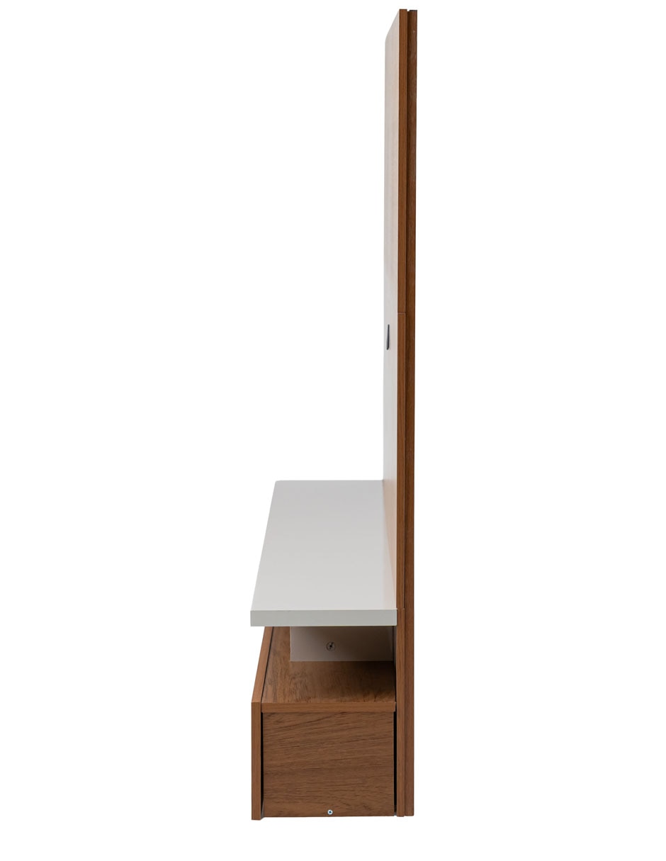 Mueble flotante para tv armable santos de madera