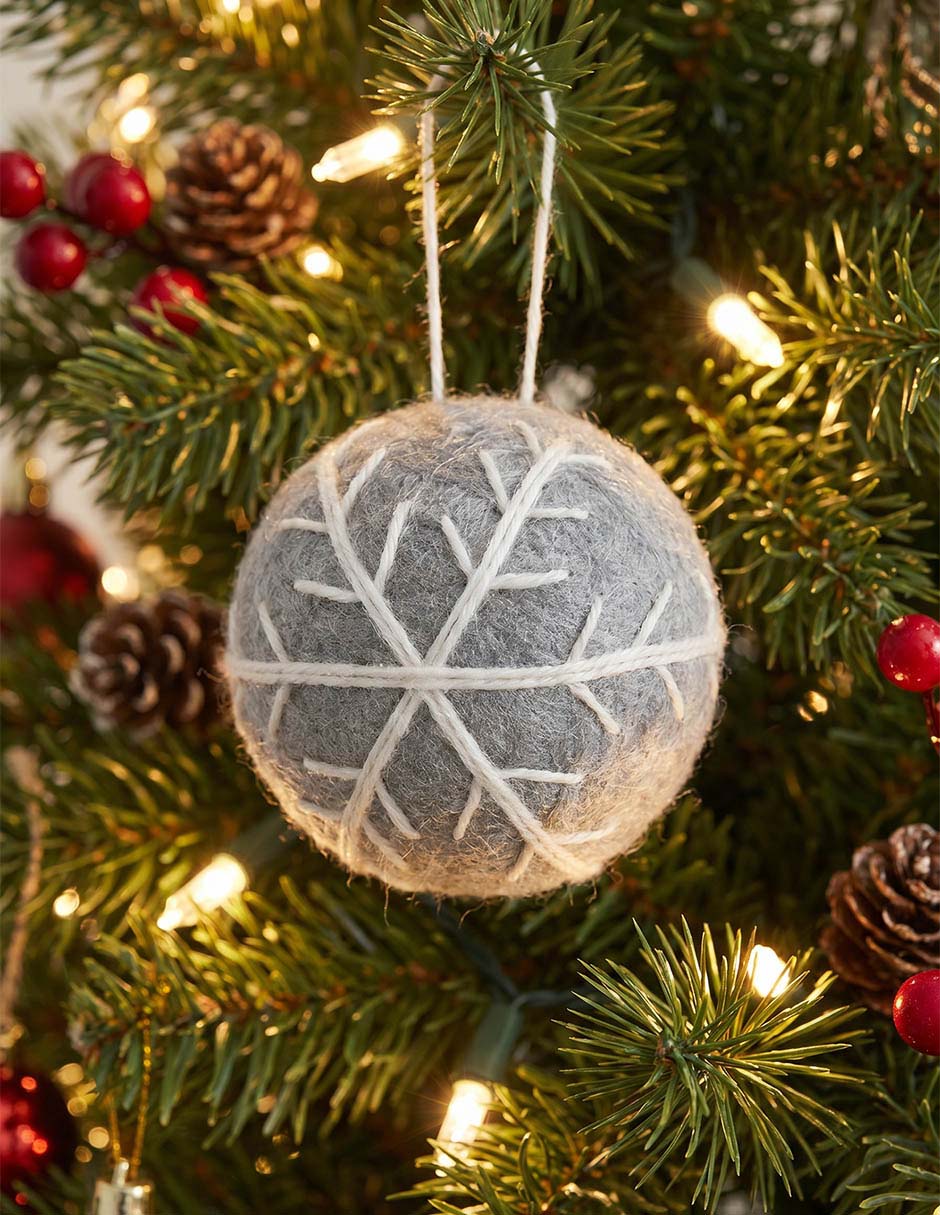 Ornamento navideño esfera