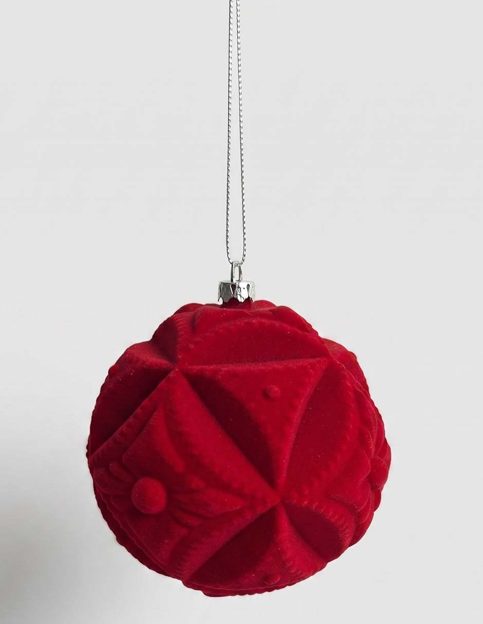 Ornamento esfera Roja 1