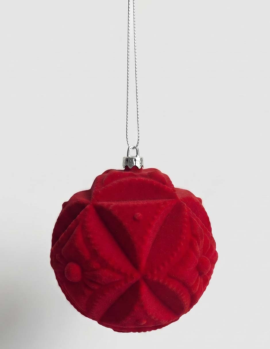 Ornamento esfera Roja