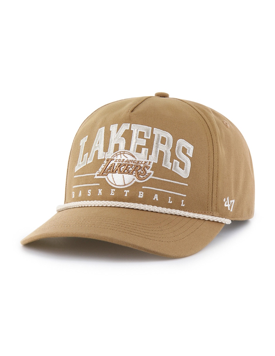 Gorra visera semicurva snapback casual 47 Brand Seasonal Collection NBA Los Angeles Lakers unisex