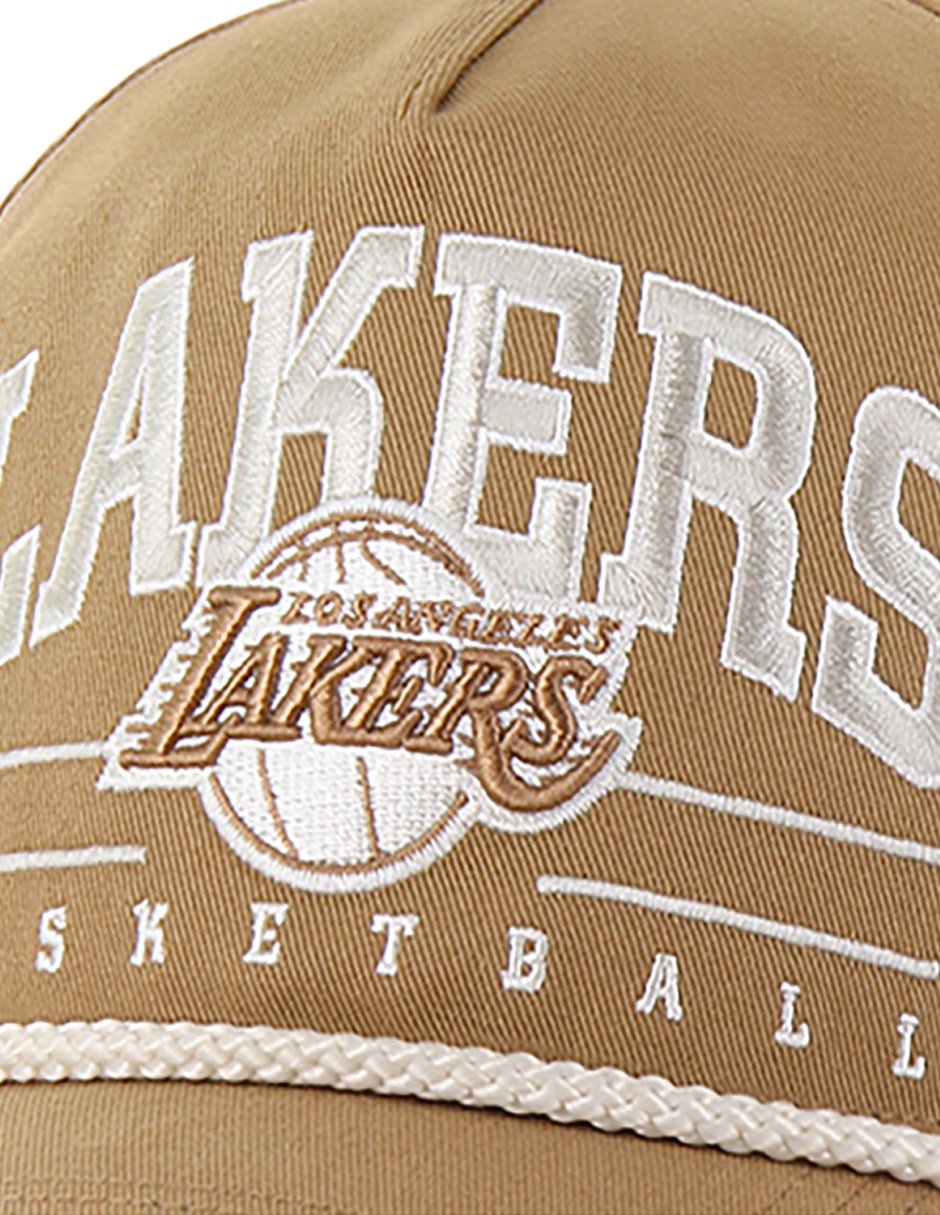 Gorra visera semicurva snapback casual Seasonal Collection NBA Los Angeles Lakers unisex