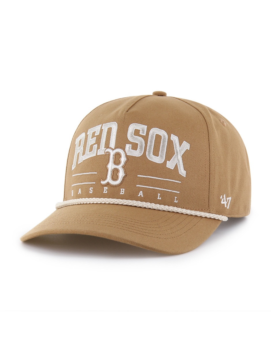 Gorra visera semicurva snapback casual 47 Brand Seasonal Collection MLB Boston Red Sox unisex