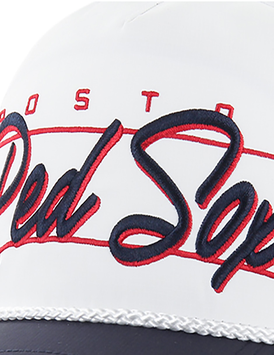 Gorra visera semicurva snapback casual 47 Brand Seasonal Collection MLB Boston Red Sox unisex