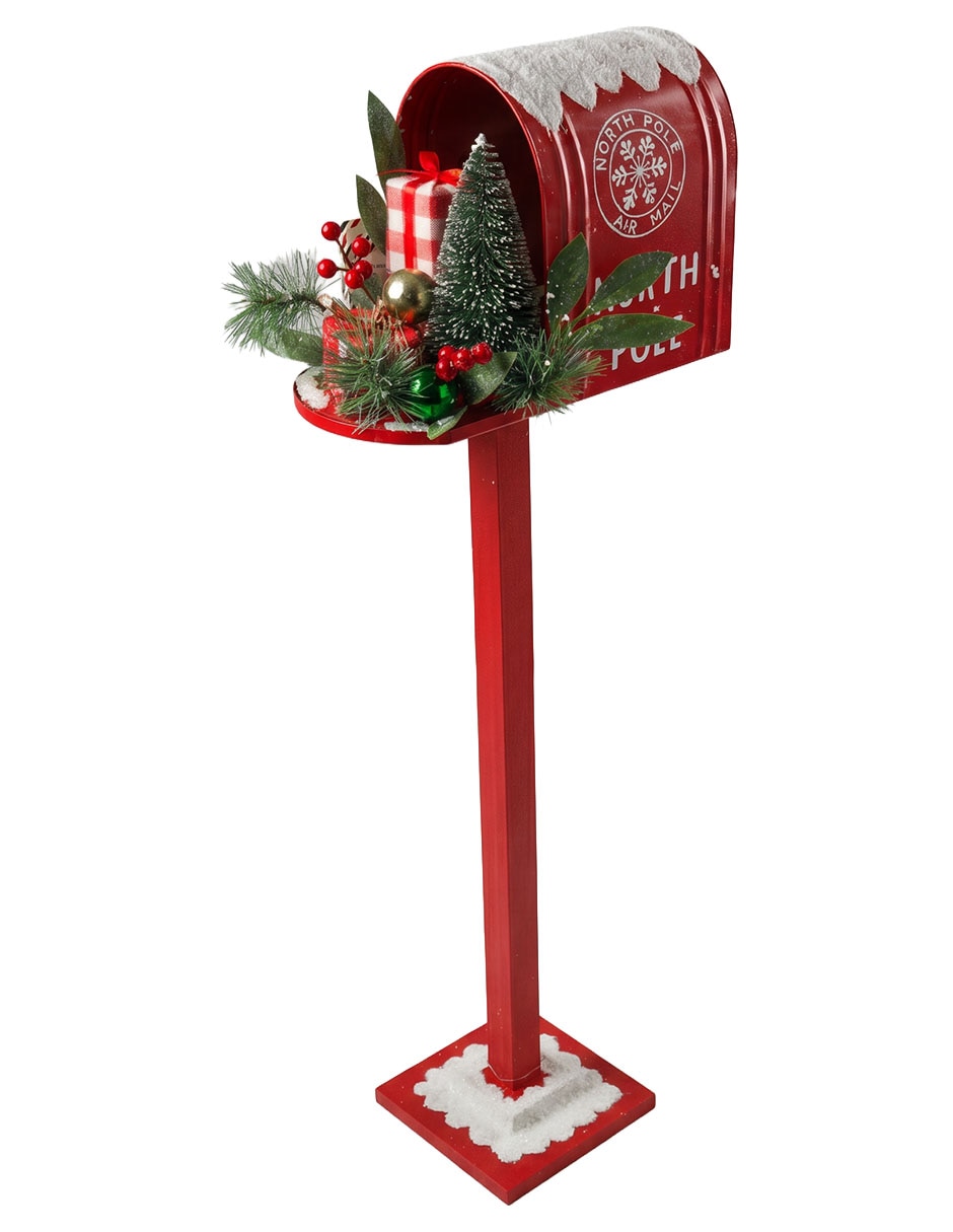 Decoración navideña buzón 1