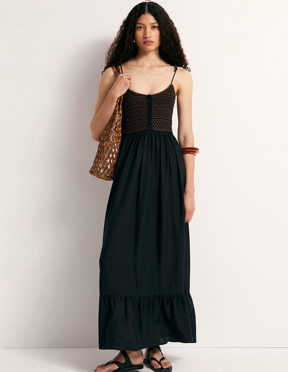 Vestido largo casual para mujer Vestido largo casual para mujer