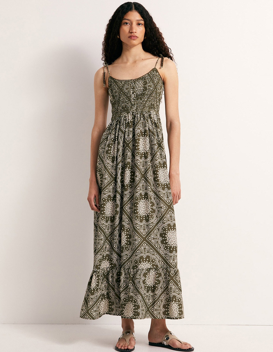 Vestido largo casual para mujer 1