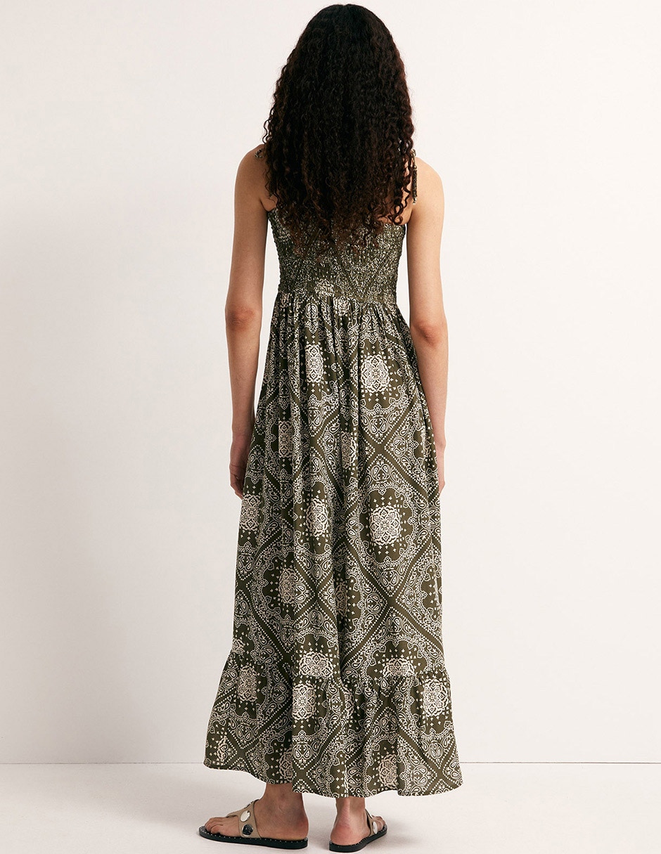 Vestido largo casual para mujer 3