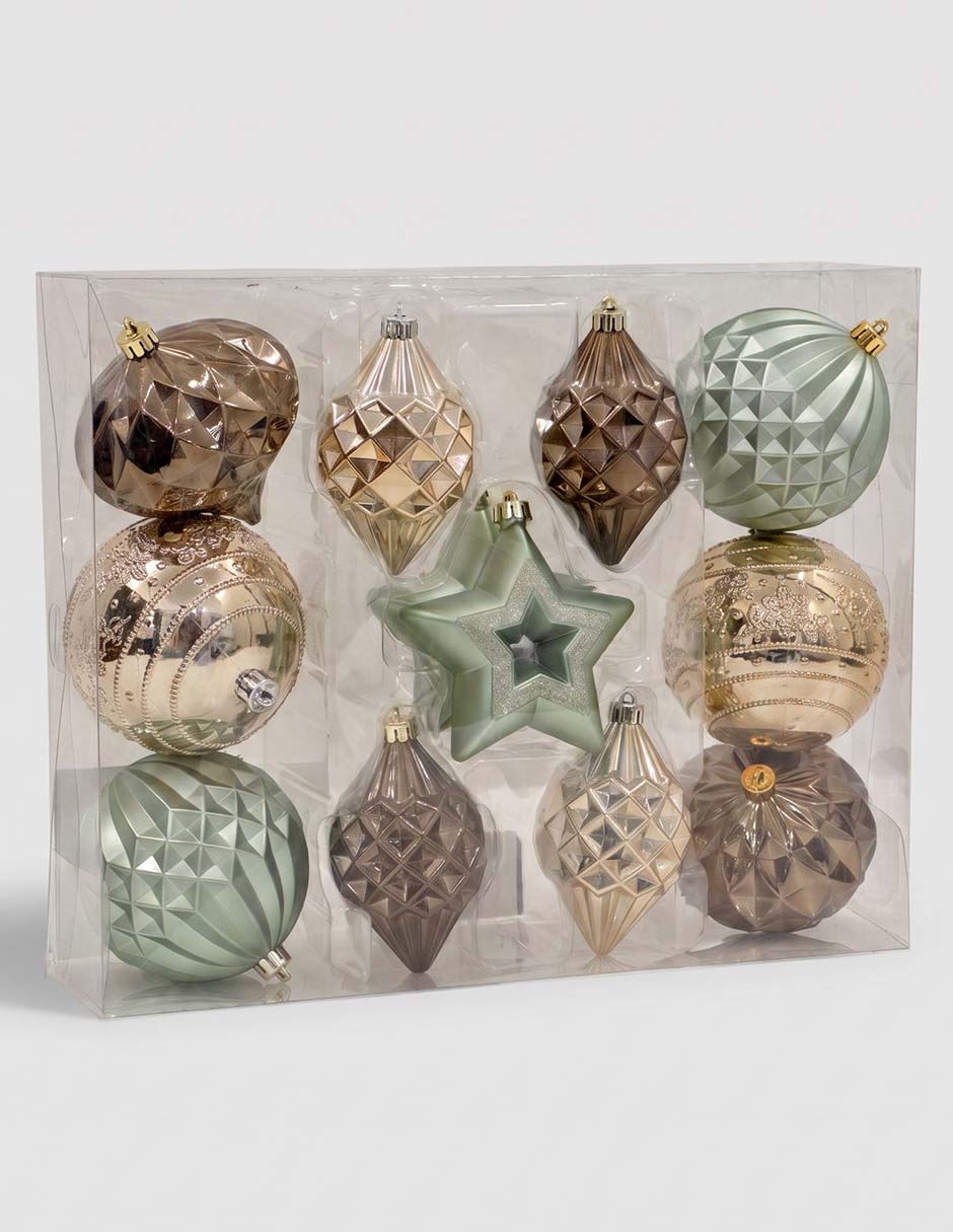 Set de ornamentos navideños 1