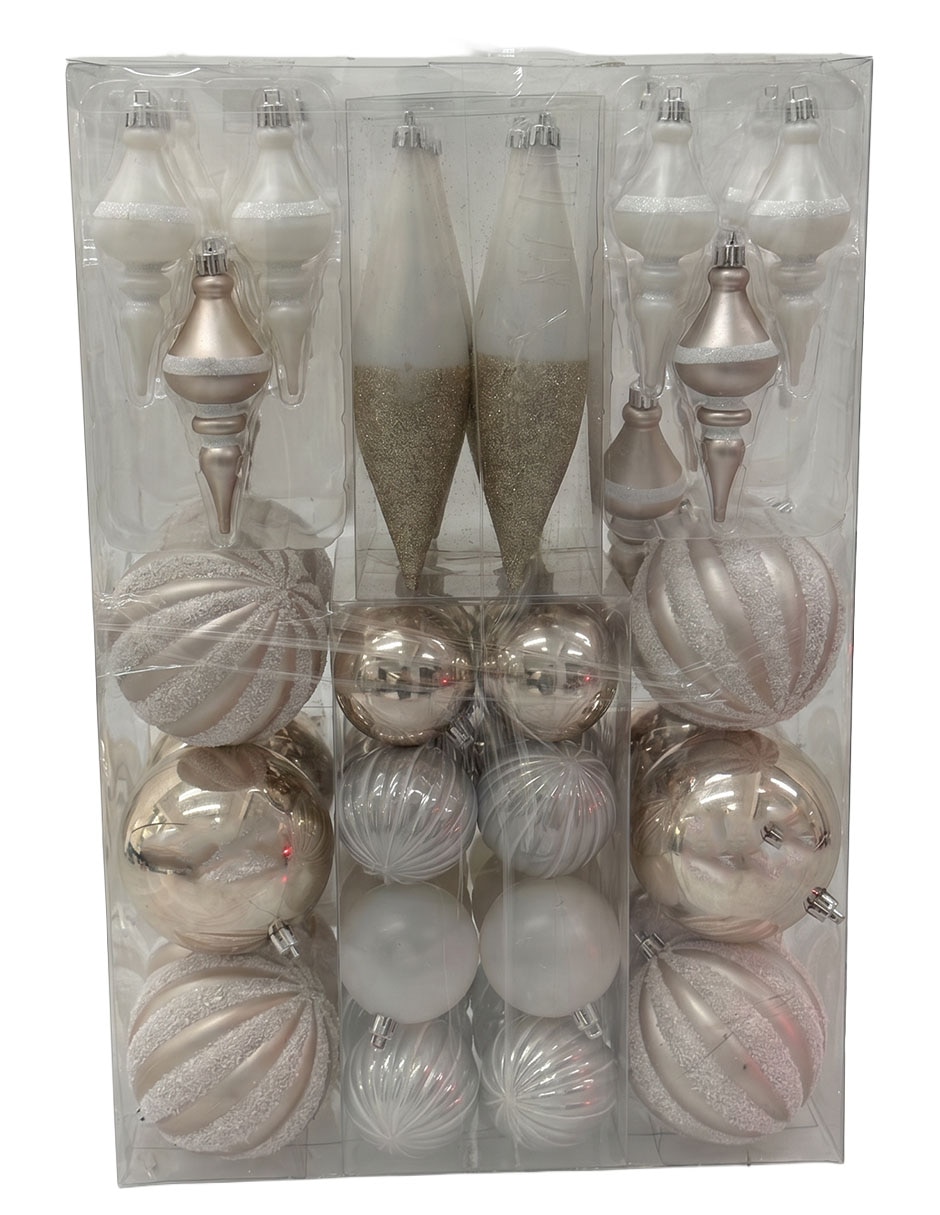 Set de esfera navideña 45 piezas 1