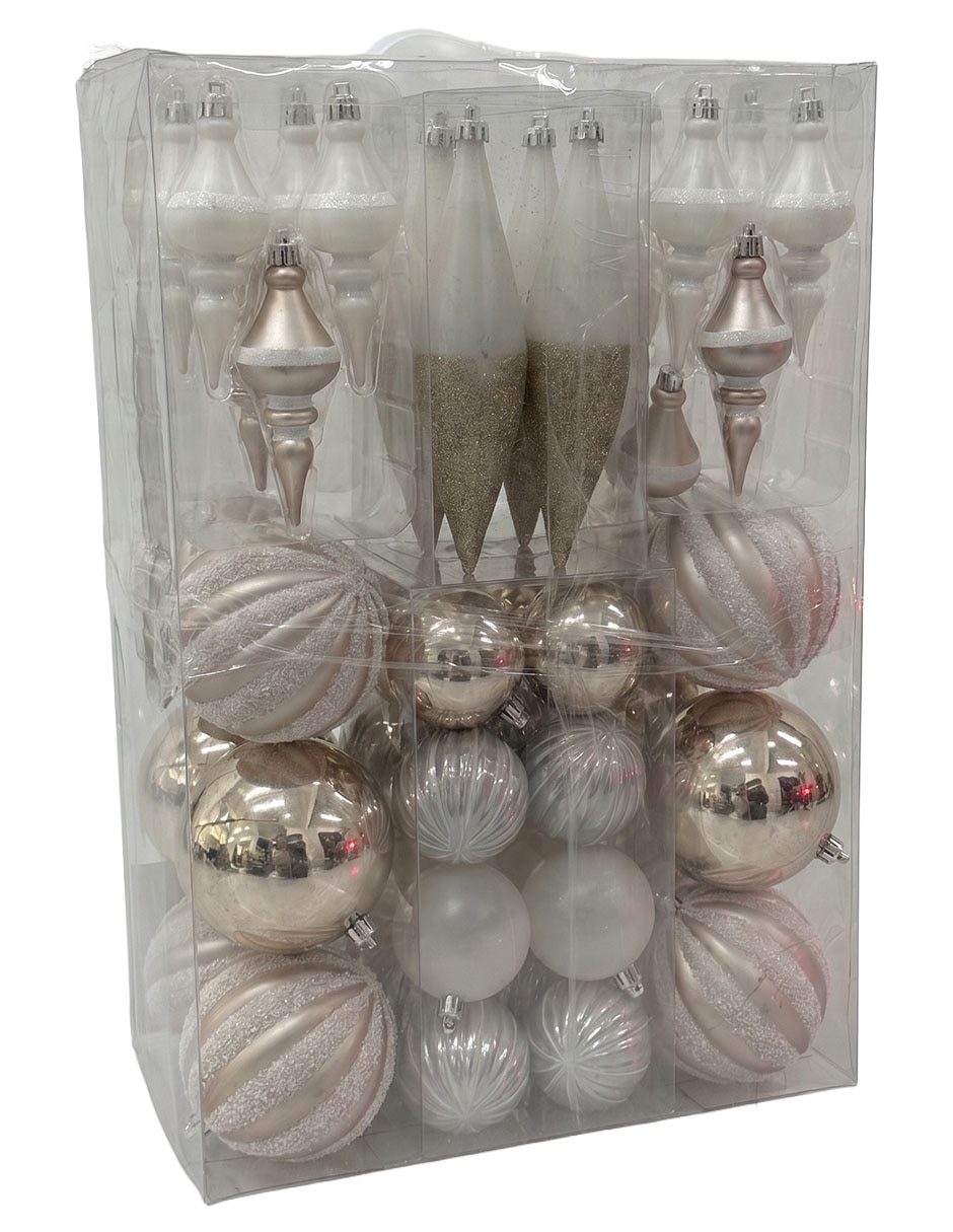 Set de esfera navideña 45 piezas 2